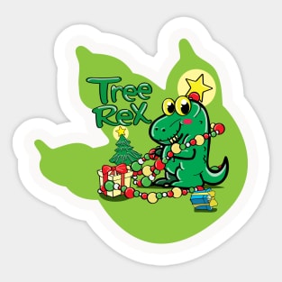 Baby Tree Rex Sticker